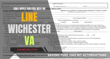 Online Fuel Assistance: Applying for Help in Winchester, VA