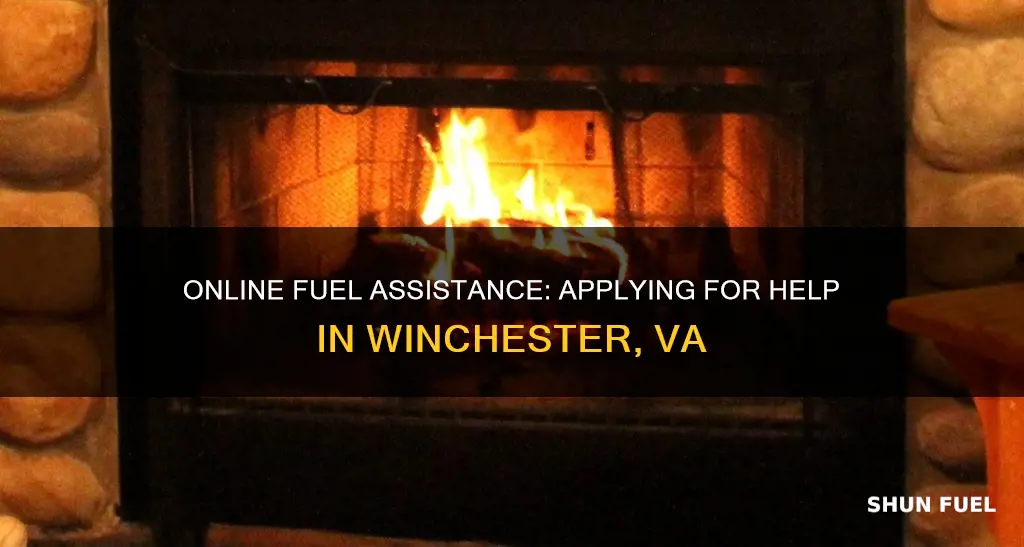 can i apply for fuel help on line wichester va