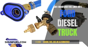 Backflushing Ford Diesel Fuel Lines: A DIY Guide