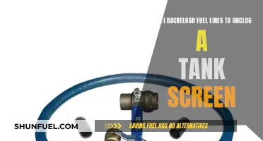 Backflushing Fuel Lines: Effective Solution for Clogged Tank Screens?