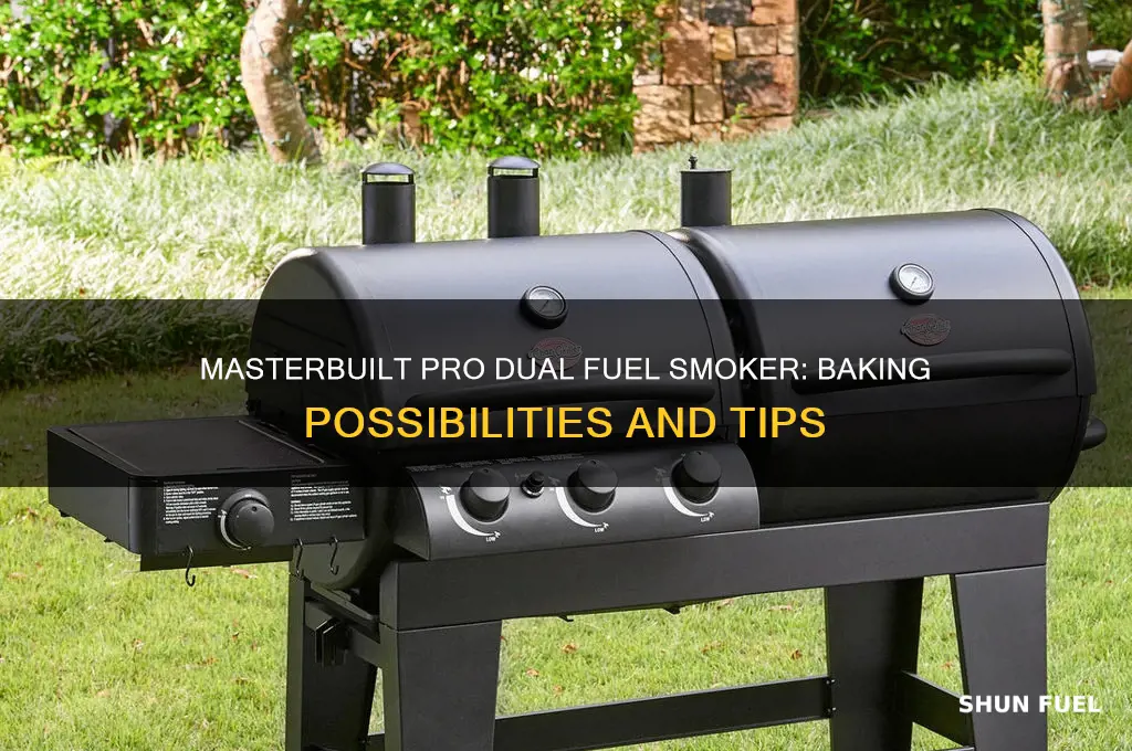 can i bake in a masterbuilt pro dual fuel smoker