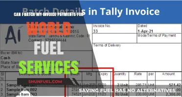 Streamline Your World Fuel Services Invoice Payments with Batch Processing