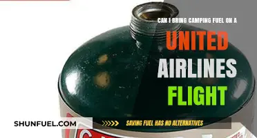 Can You Bring Camping Fuel on United Airlines? A Guide