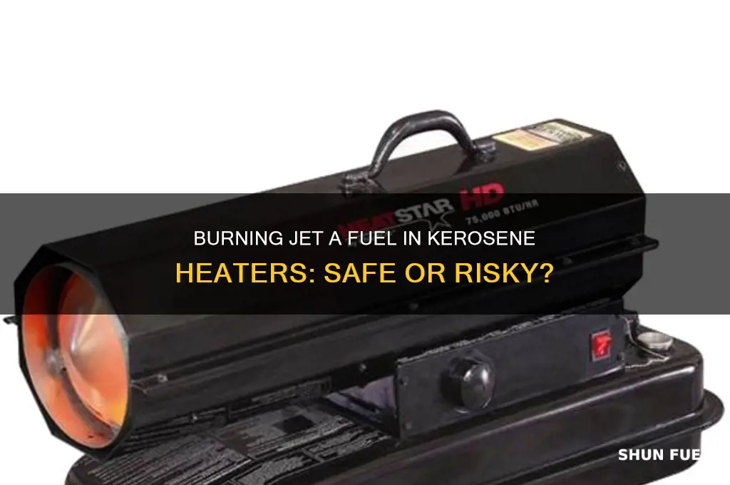 can i burn jet a fuel in my kerosene heater