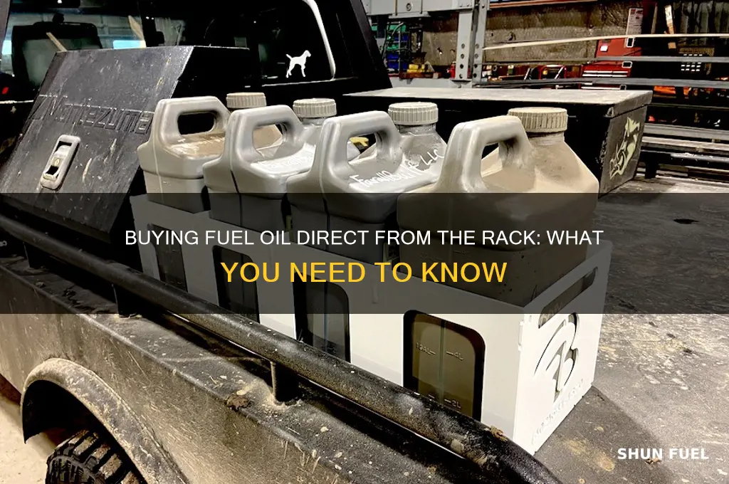 can i buy fuel oil direct from the rack