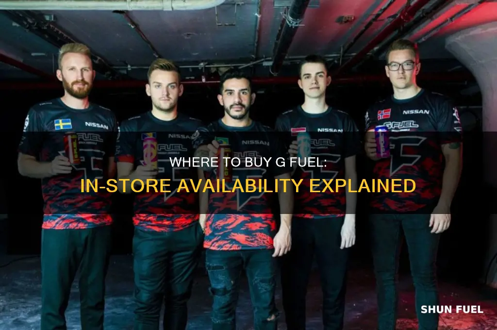 can i buy g fuel in stores