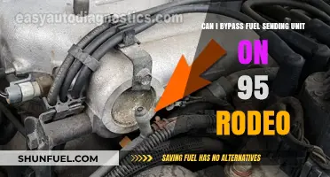 Bypassing the Fuel Sending Unit on a 1995 Isuzu Rodeo