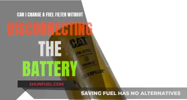 How to Change a Fuel Filter: Battery Disconnection Needed?