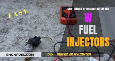 How to Change ECM Resistance for W Fuel Injectors