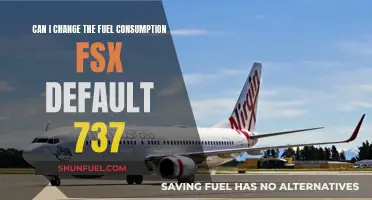 How to Modify the Default 737's Fuel Consumption in FSX