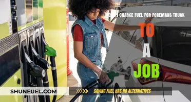 Charging Foreman's Truck Fuel to a Job: Best Practices and Policies
