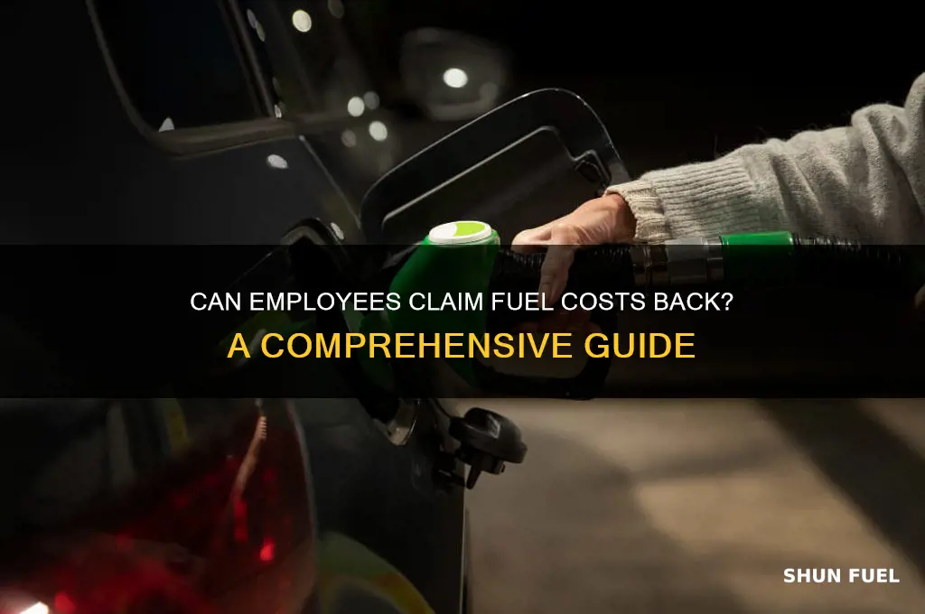 can i claim fuel back if employed