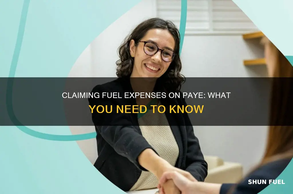 can i claim fuel expenses on paye