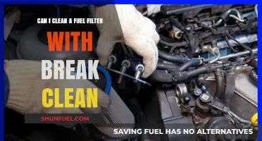 Cleaning Fuel Filters: Using Brake Clean?