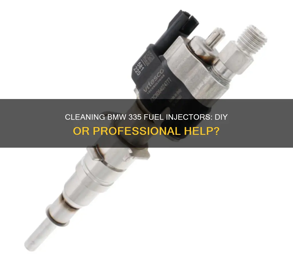 can i clean bmw 335 fuel injectors