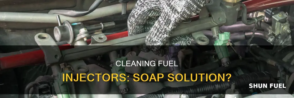 can i clean fuel injectors with soap