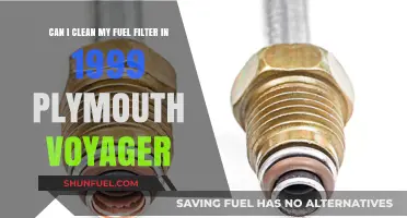 Cleaning Your 1999 Plymouth Voyager Fuel Filter