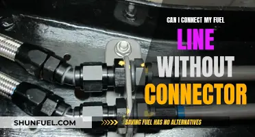 Connecting Fuel Lines: Safe Without Connectors?