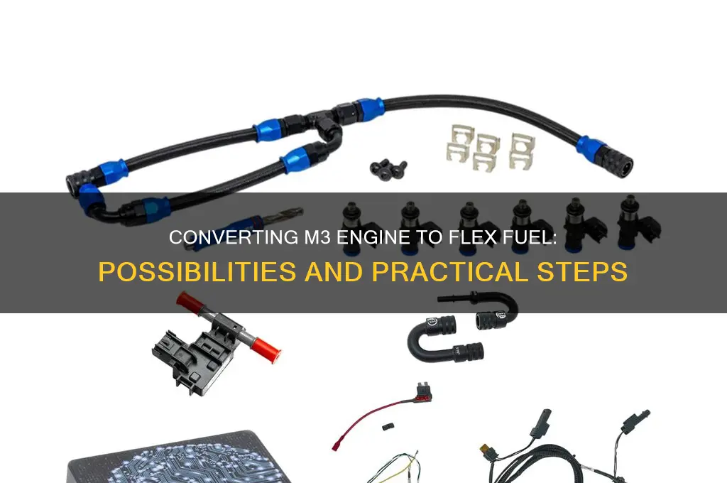 can i convert m3 engine to flex fuel