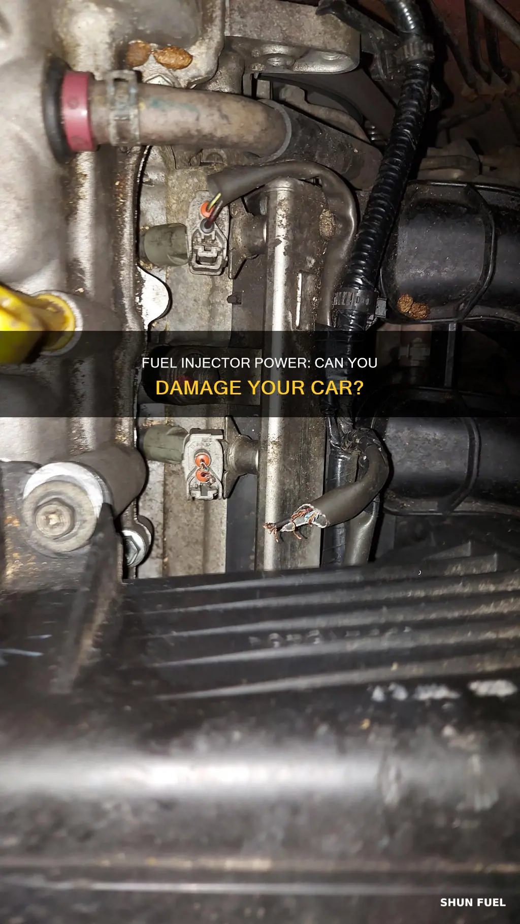 can i damage car with fuel injector