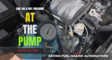 How to Test Fuel Pressure at the Pump