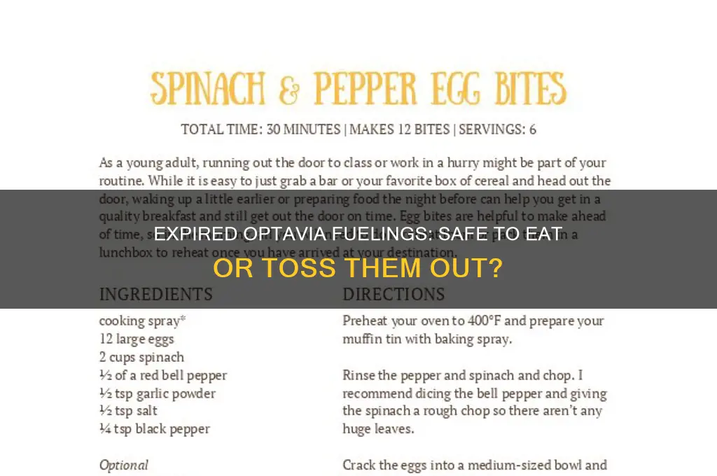can i eat expired optavia fuelings
