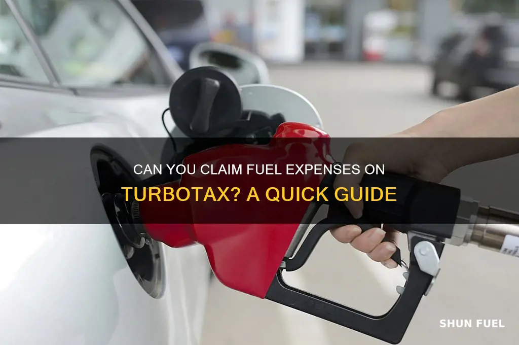 can i expense fuel turbotax