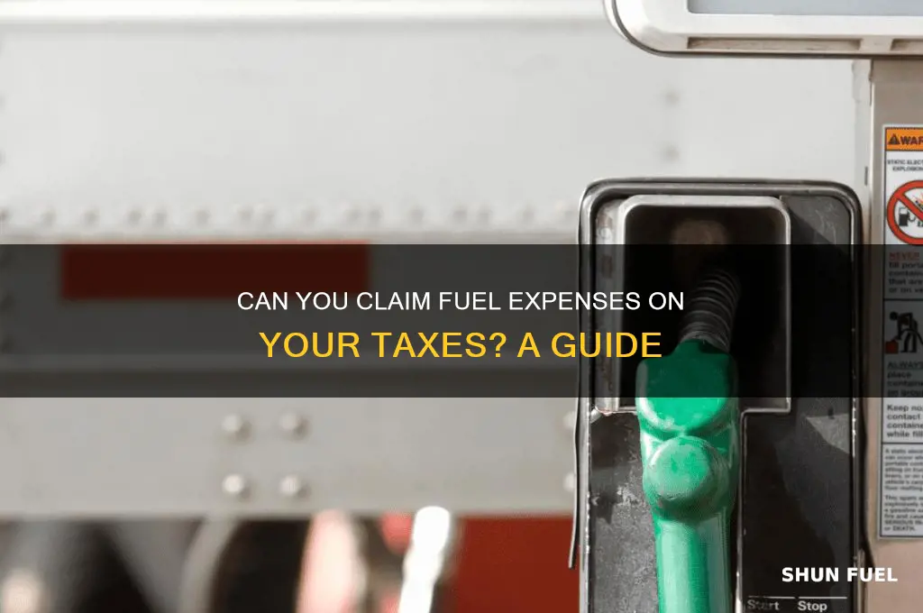 can i file fuel on my taxes