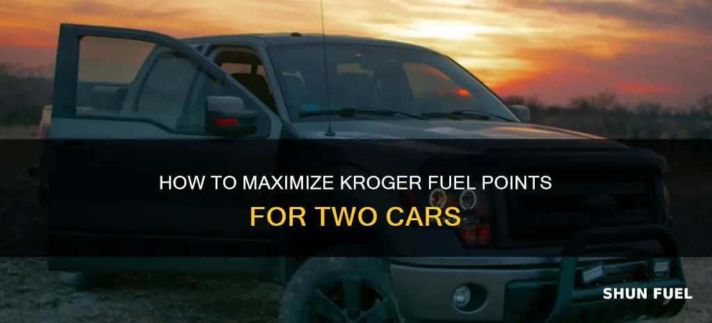 can i fill two cars with kroger fuel points
