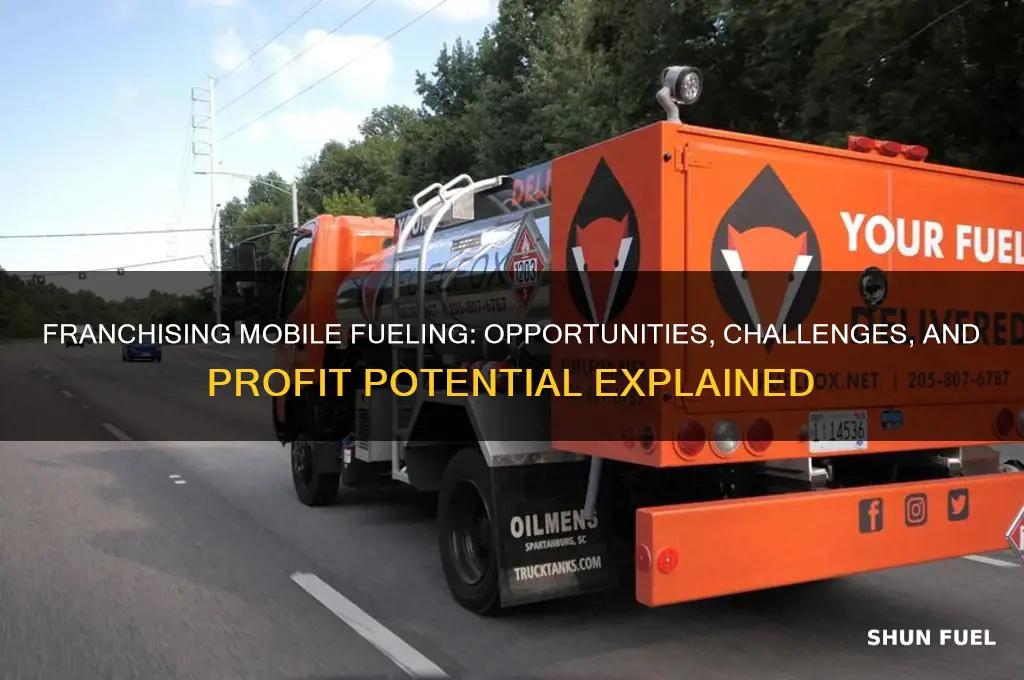 can i franchise a mobile fueling