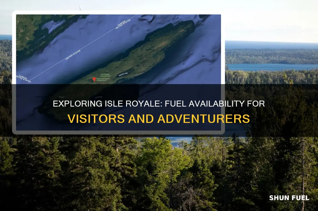 can i get fuel at isle royale