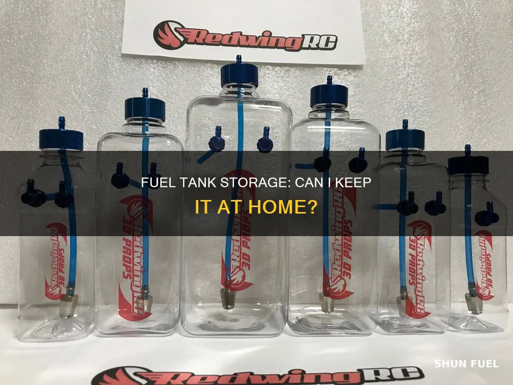 can i have a fuel tank on my property