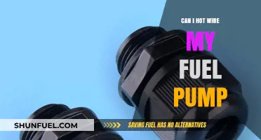 Hot Wiring Your Fuel Pump: Risks, Safety, and Legal Considerations