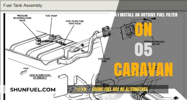 Adding an External Fuel Filter to Your 05 Caravan