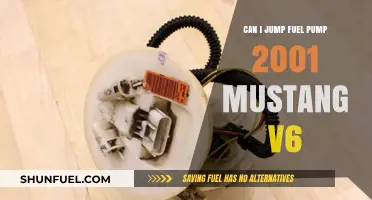 Jump-Starting a 2001 Mustang V6 Fuel Pump: Is It Possible?
