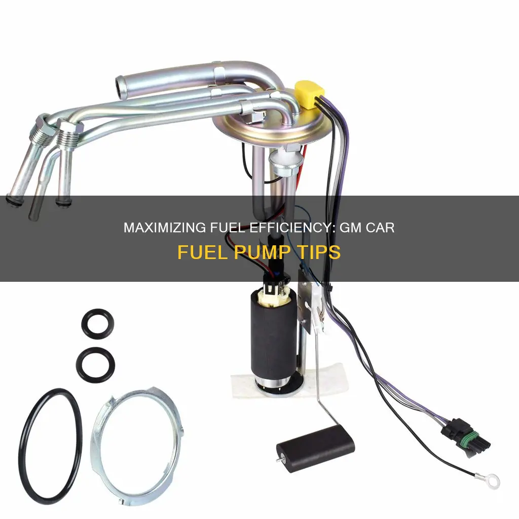 can i make excess for fuel pump in gm cars