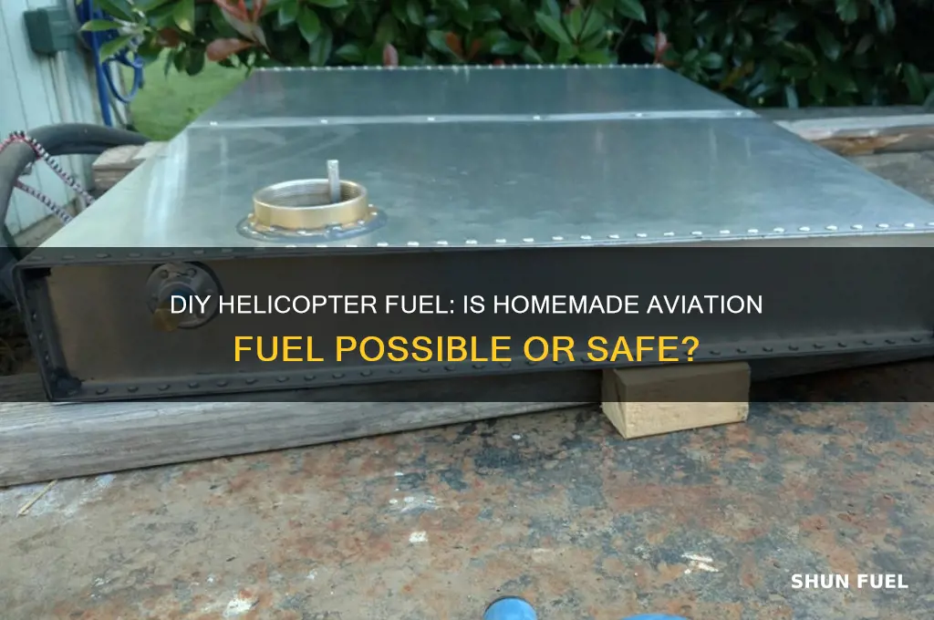 can i make helicopter fuel at home