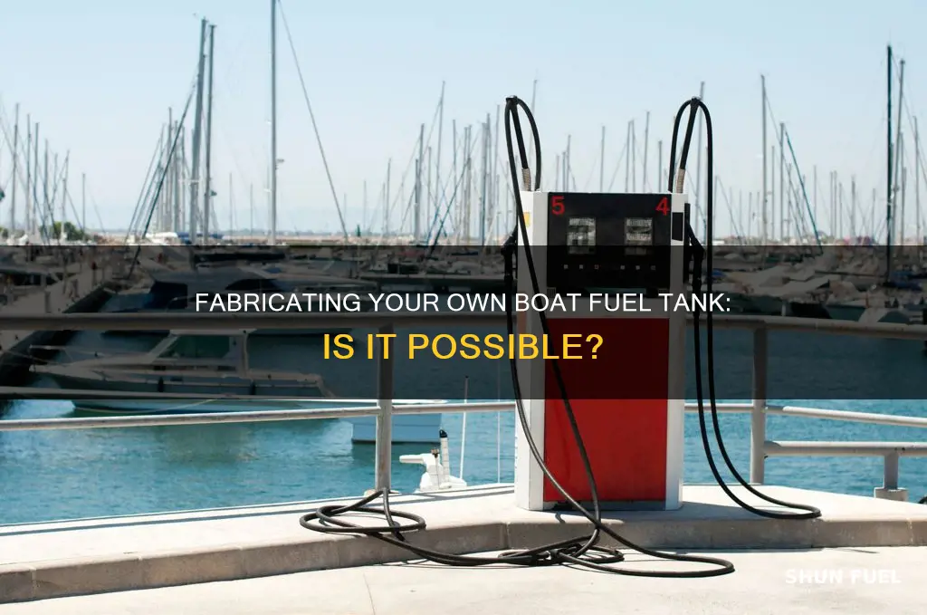 can i make my own boat fuel tank