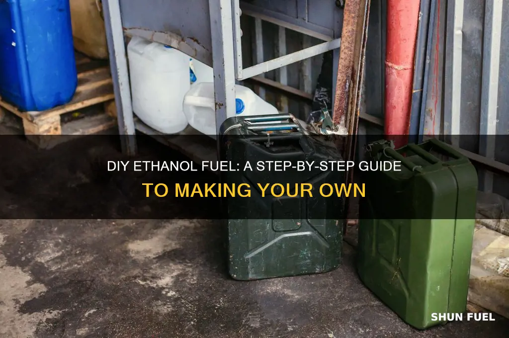 can i make my own ethanol fuel