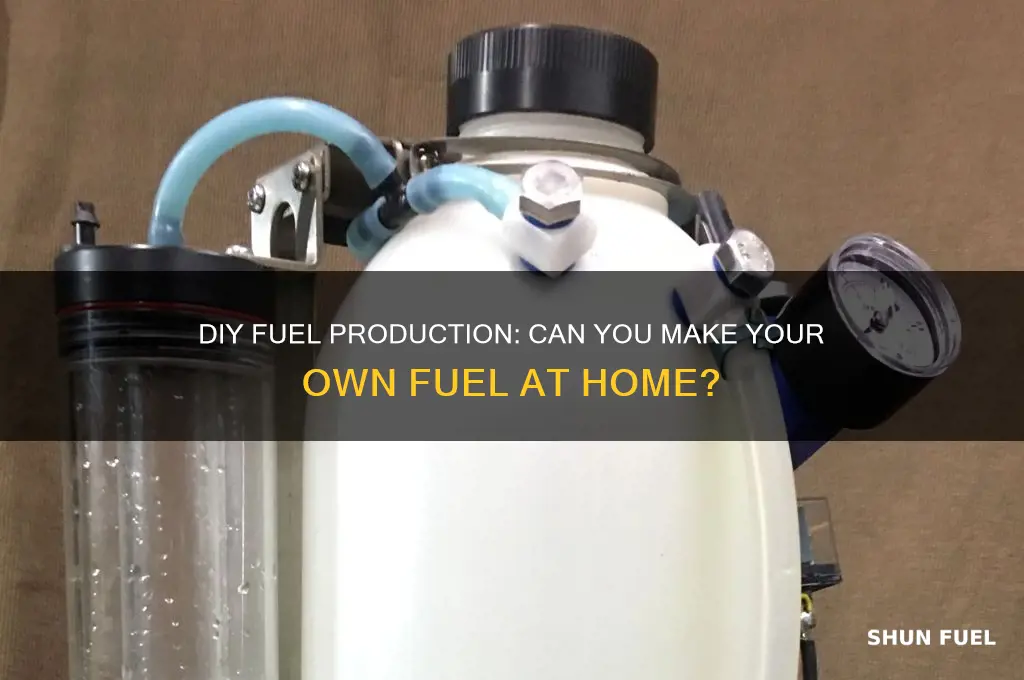 can i make my own fuel
