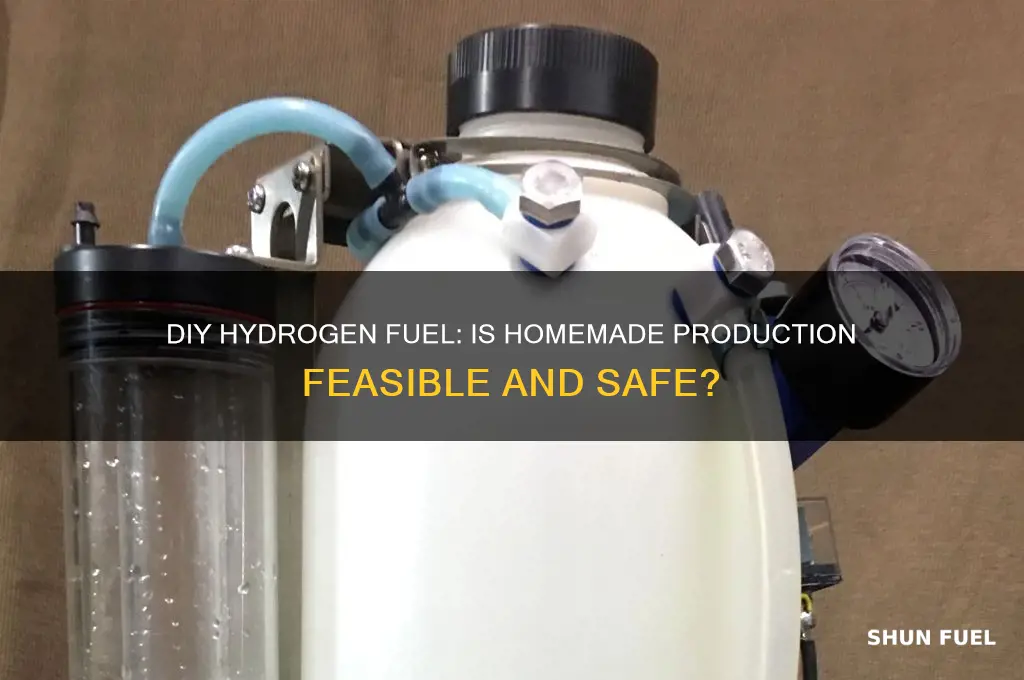 can i make my own hydrogen fuel