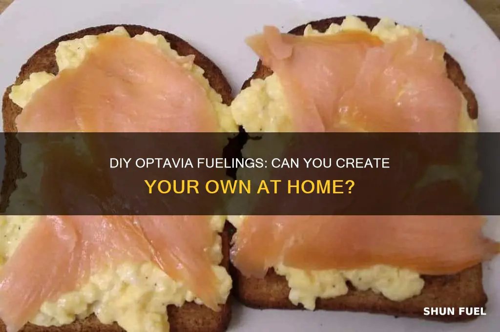 can i make my own optavia fuelings