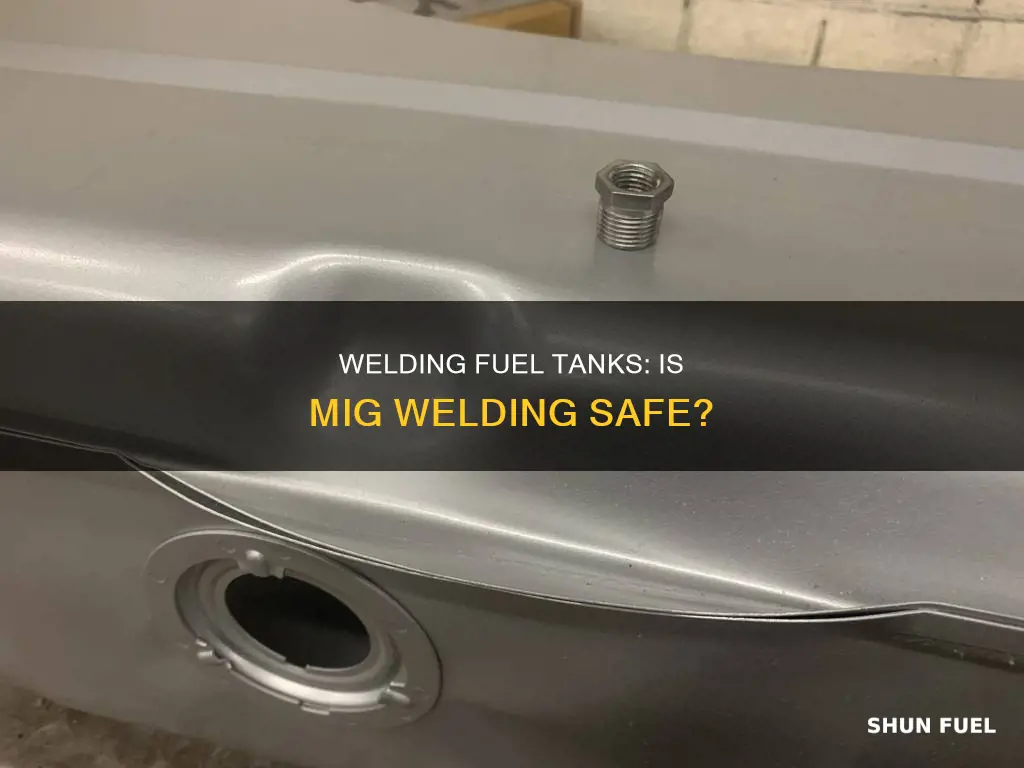can i mig weld fuel tank