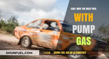 Mixing 110 Race Fuel with Pump Gas: Safe or Risky?