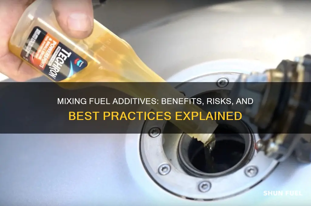 can i mix fuel additives