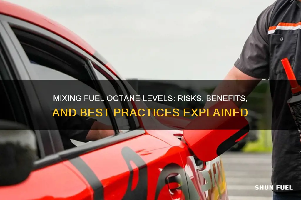 can i mix fuel octane