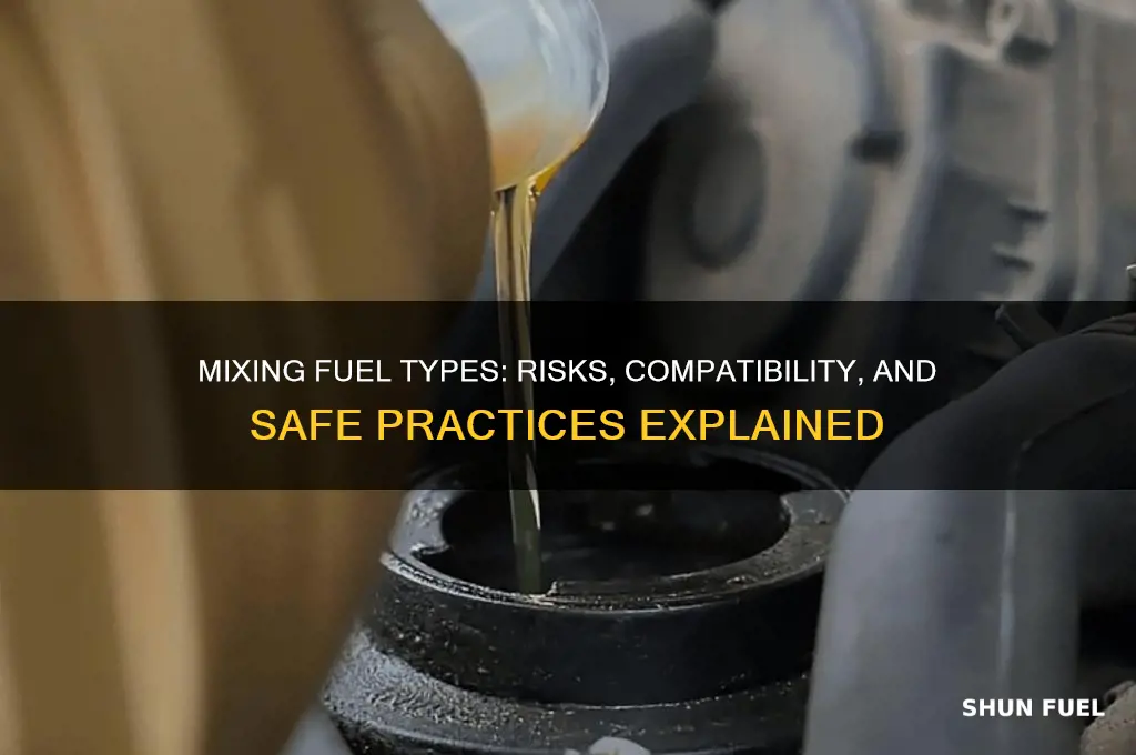 can i mix fuel types