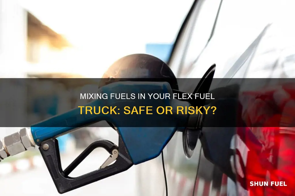 can i mix fuels on my flec fuel trucj