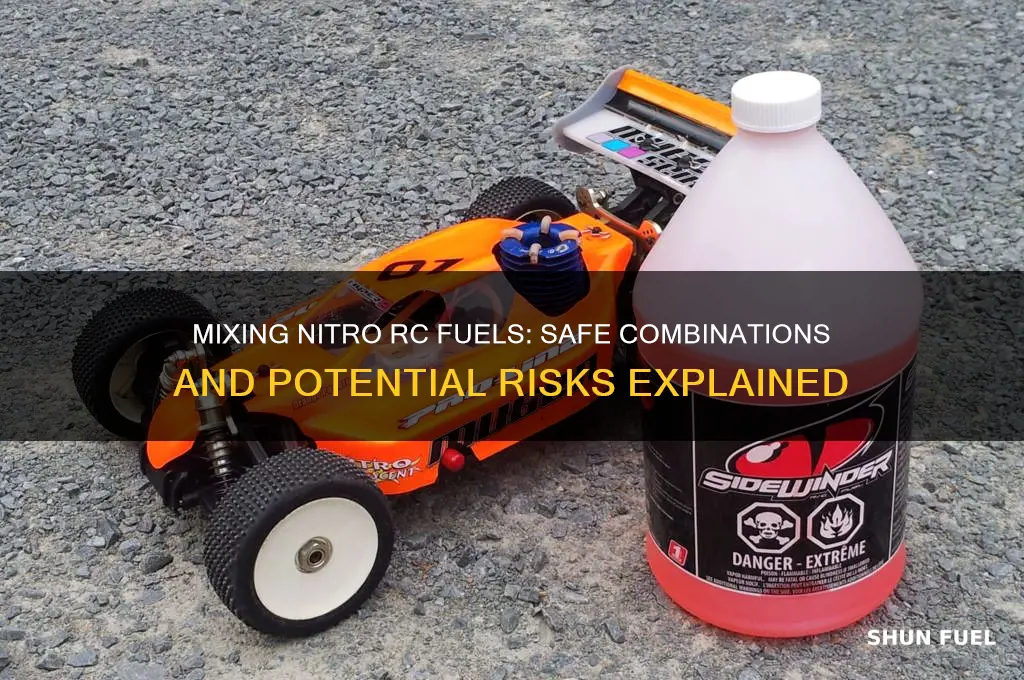 can i mix nitro rc fuels