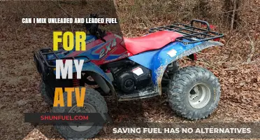 Mixing Unleaded and Leaded Fuel: Safe for Your ATV?